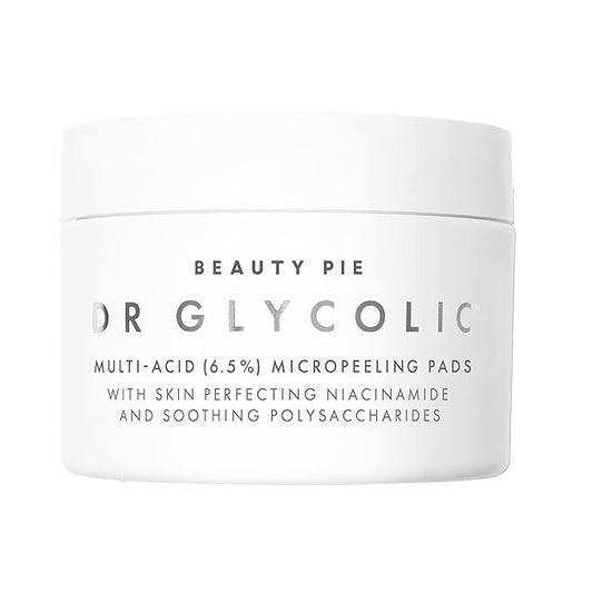 Beauty Pie Dr Glycolic Multi-Acid (6.5%) Micropeeling Glycolic Acid Pads For Exfoliating & Anti-Aging Benefits-VivaGrace Women