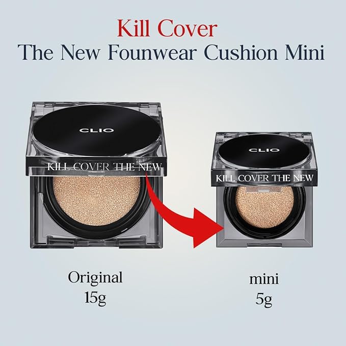 CLIO Kill Cover The New Founwear Cushion (Mini, 5g, 4 GINGER)-VivaGrace Women