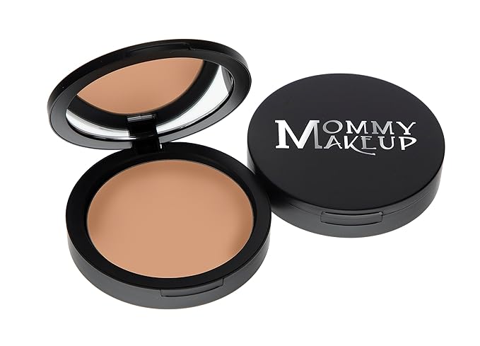 Mineral Dual Powder in Craving (Medium/Dark) | 4-in-1 Pressed Mineral Foundation with SPF 15 for Flawless Glow & Soft Looking Skin | Oil Free, Talc Free, Gluten Free | 0.45 Oz | by Mommy Makeup-VivaGrace Women