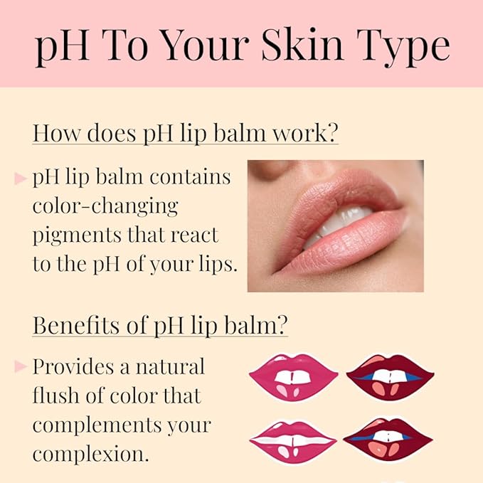 Priscilla Passionate Peach pH Lip Balm, Flavored, Vegan, No Animal Cruelty-VivaGrace Women
