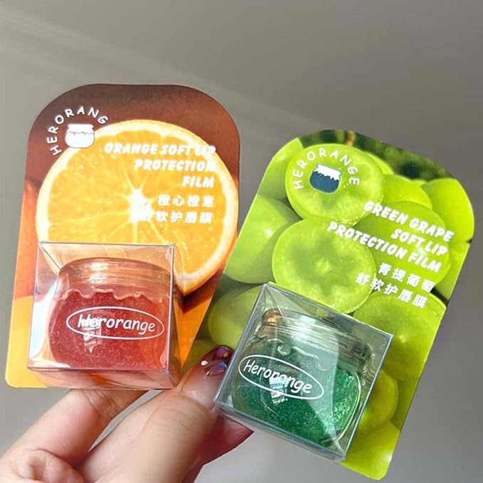 2PCS Bee Lip Balm Honey Pot,Honey Jam Lip Mask,Lip Exfoliating Bee Balm,Lip Exfoliating Bee Balm,Jelly Honey Pot Lip Mask,Hydrating & Prevention Dry and Cracked Lip Scrubs Exfoliator-VivaGrace Women