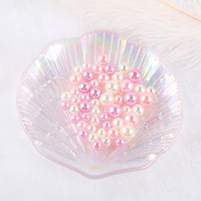 NOLITOY Colorful Nail Art Palette,Shell Nail Art Display Stand for Nail Displays,Nail Art Painting Palette Nail Gel Color Makeup Display Board-VivaGrace Women