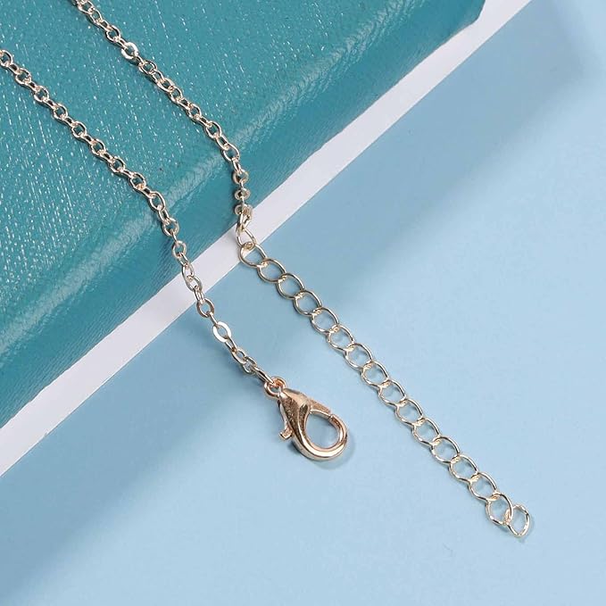 Vintage Tiny Teardrop Crystal Necklace Choker Gold Rhinestone Dot Pendant Necklace Chain Water Drop Choker Necklace Minimalism Necklace Chain Jewelry for Women and Girls-VivaGrace Women