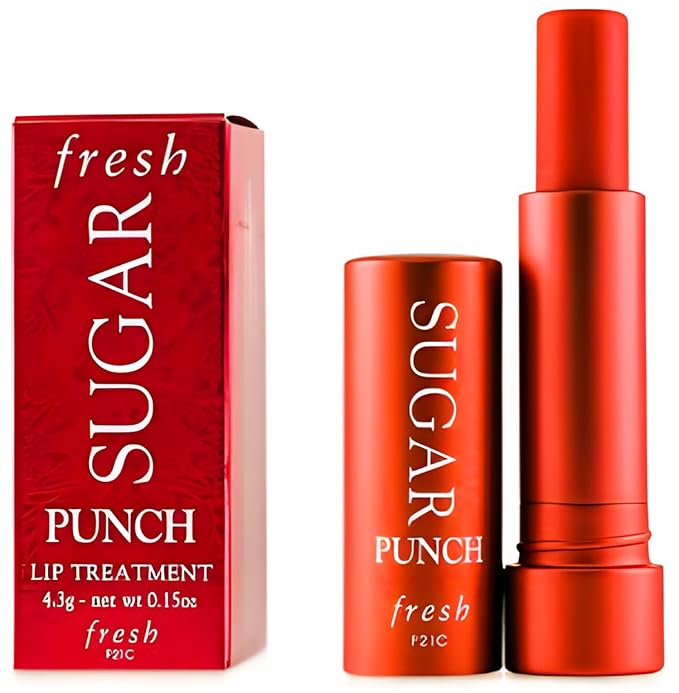 Sugar Punch Lip Treatment Sunscreen SPF15 NIB 0.15oz/4.3g-VivaGrace Women