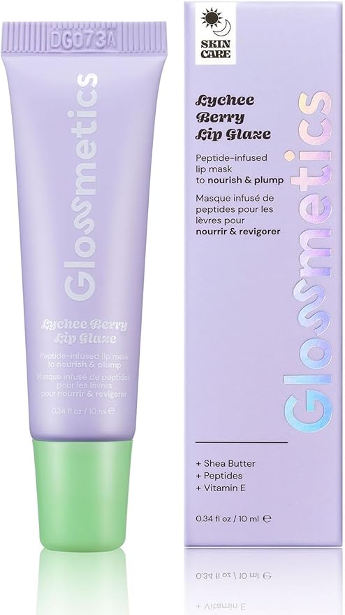 Glossmetics Lychee-Berry Overnight Lip Mask - Hydrating, Moisturizing Lip Balm for Soft, Smooth Lips (Pack of 2)-VivaGrace Women