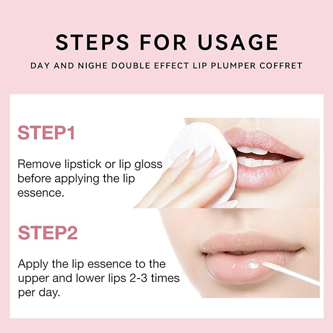 KISSIO Lip Plumper Set,Natural Lip Plumper and Lip Care,Lip Plumper Gloss,Lip Moisturizing,Day and Night Ues,4PCS Lip Plumper,Cruelty Free,5.5 ml*4-VivaGrace Women