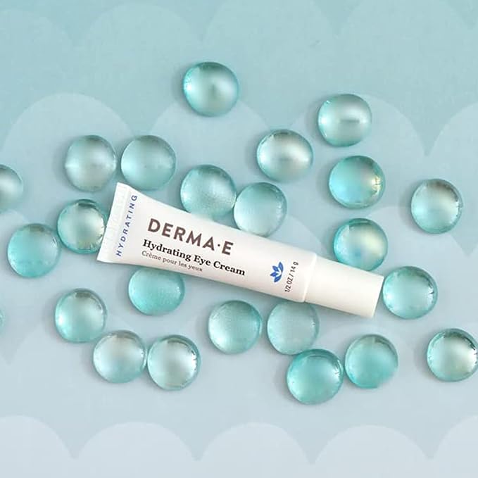 Derma E Hydrating Eye Cream with Hyaluronic Acid 0.5 ounces-VivaGrace Women