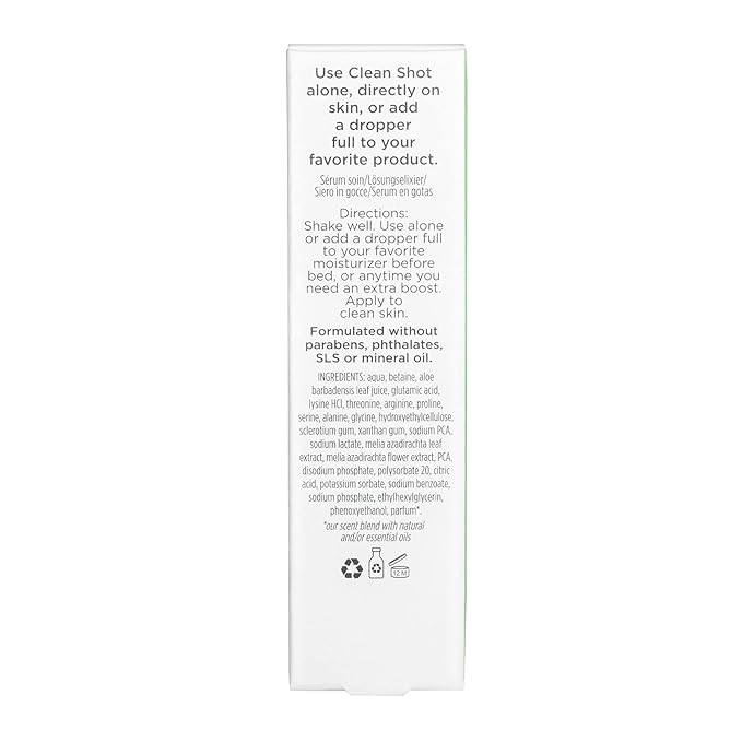Pacifica Clean Shot Vegan Amino Acid 10 Percent Complex Unisex 0.8 oz-VivaGrace Women