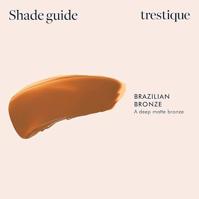 trestique Bronzer Stick, Refillable Contour Stick With Built-In Blending Brush, Sustainable Contour Makeup, Clean Beauty Cream Bronzer-VivaGrace Women