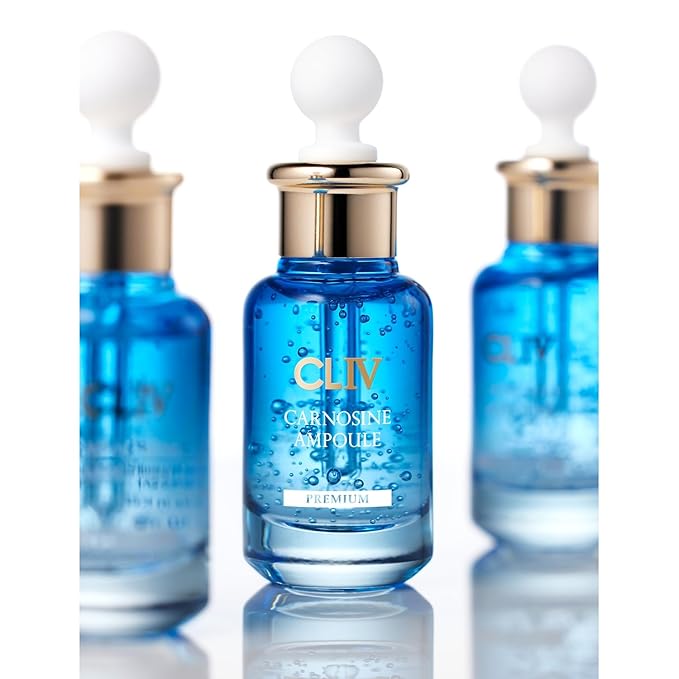 Premium Ampoule Facial Serum(1.01 fl oz, 30ml) (1.01, Carnosine)-VivaGrace Women