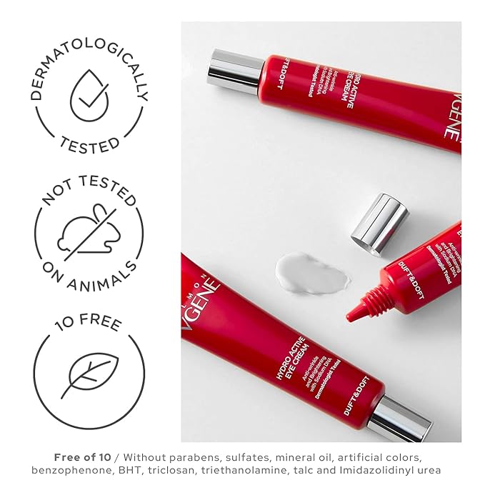 DUFT & DOFT Vgene Hydro Firming Lifting Booster Eye Cream - Anti Wrinkle, Dark Circles, Depuffing with Collagen and Niacinamide 0.9 Fl Oz-VivaGrace Women