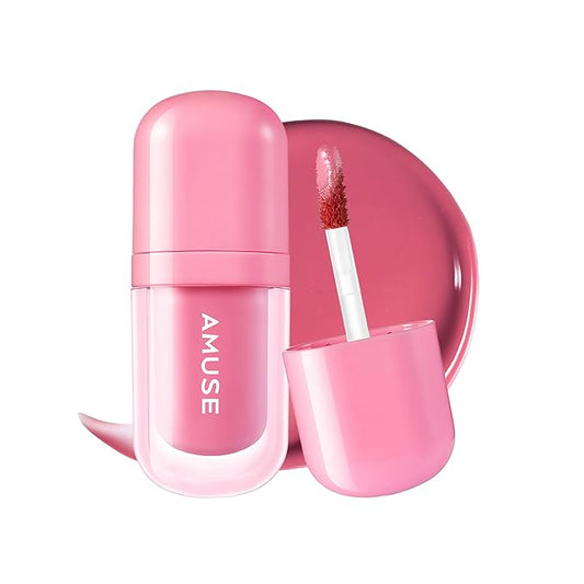 Amuse SEOUL BEBE TINT - 08 GRAPE BEBE | 24-hour Long-lasting Lip Stain, Plumping, Hydrating, Moisturizing, No Peel Off, Lip Care, Treatment, Non Sticky, Korean Lip Tint for Dry Lips-VivaGrace Women