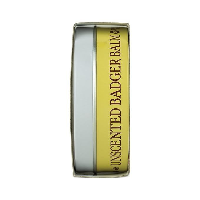 Badger - Unscented Dry Skin Balm, Sensitive Skin Balm, Moisturizing Balm for Dry Cracked Skin, Unscented Balm, Skin Moisturizer Balm, 2 oz (3 Pack)-VivaGrace Women