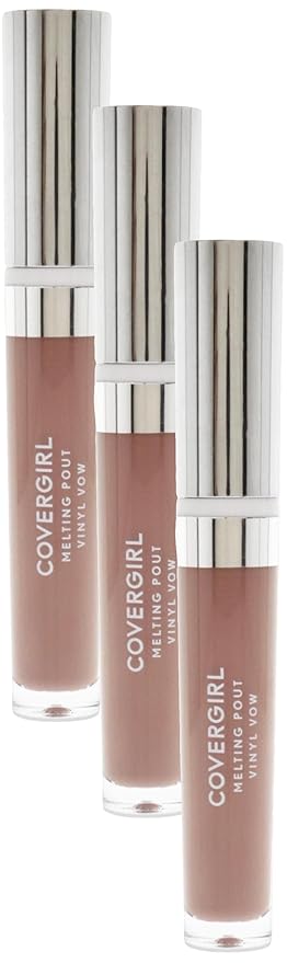 COVERGIRL Melting Pout Vinyl Vow, Toasted, 0.11 Ounce (Pack of 3)-VivaGrace Women