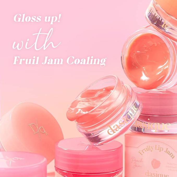 dasique Fruity Lip Jam (#05 Raspberry Jam) | High-shine finish | Moisturizing | Vegan, Cruelty Free | Lip Balm-VivaGrace Women