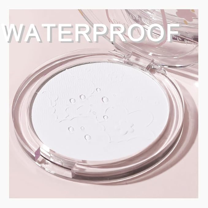 Face Oil Control Pressed Setting Powder-Clarifying Finishing Powder,Waterproof Long Lasting Translucent Powder Setting Powder Makeup,Blurs Fine Lines&Imperfections,Suitable for All-Day Use-VivaGrace Women