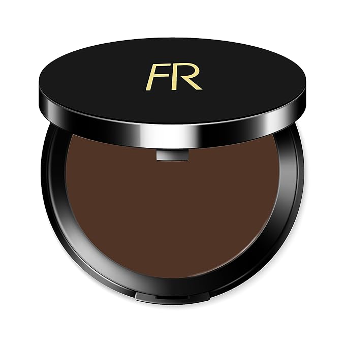 Cream To Powder Foundation by Flori Roberts, Full Coverage for Women of Color or Deeper Skin Tones, Long Lasting Makeup, Matte Finish, Covers Uneven Complexion and Hides Imperfections, 0.30 oz-VivaGrace Women
