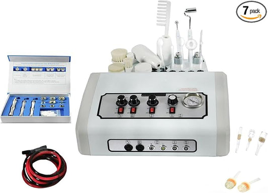 Table Top Facial Machine with 6 Different Functions, eMark Beauty MSR-3026M-VivaGrace Women