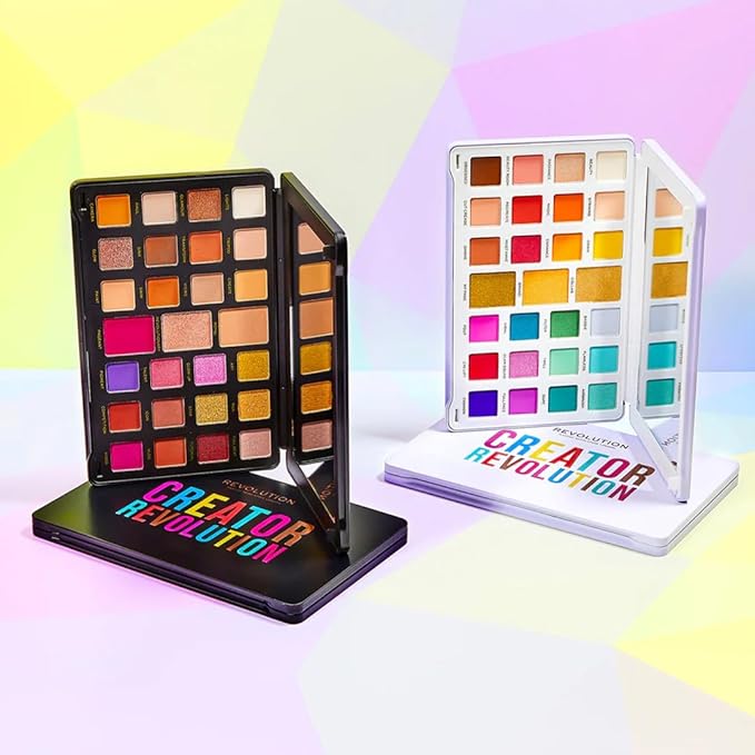 Makeup Revolution, Creator Limitless, Eyeshadow Palette, Nude Reign, 30.9g-VivaGrace Women