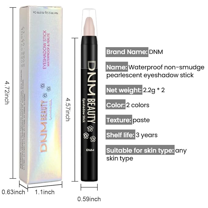 Kaely 2Pcs Cream Eyeshadow Sticks Set for Eyes Waterproof,Ginger Matte & Caramel Matte Eye shadow Stick Pencil Pen Bulk sombras en crema para ojos 29+30-VivaGrace Women