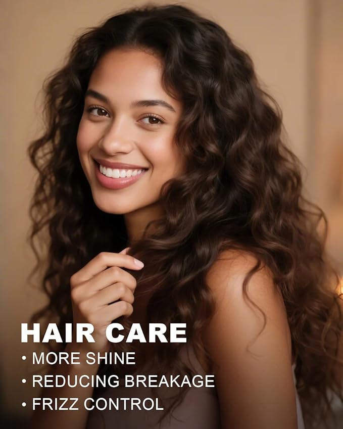 Yoken Organic Argan Oil for Hair 4 Fl Oz, USDA Pure and Natural Morocco Argan Oil, Argon Oil For Hair, Scalp, Face & Skin Care, 100% Cold Pressed Hair Conditioner, Unrefined Argon Nails Carrier Oil-VivaGrace Women