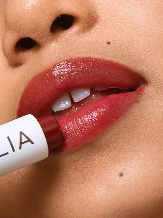 ILIA - Balmy Tint Hydrating Lip Balm | Non-Toxic, Cruelty-Free, Moisturizing + Sheer, Buildable Lip Color (Wanderlust, 0.15 oz | 4.4 g)-VivaGrace Women
