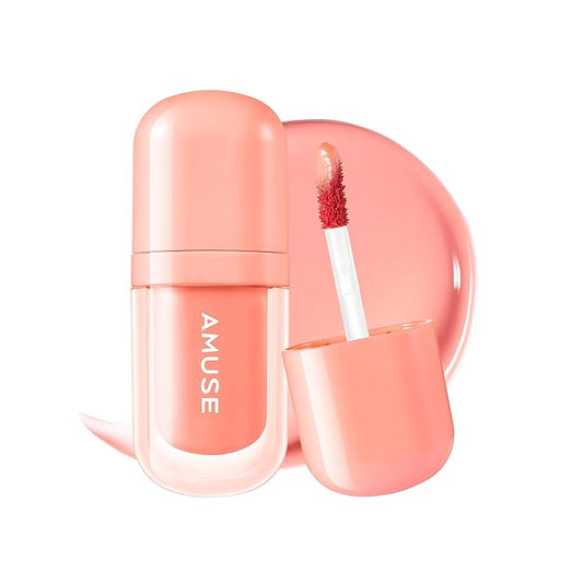Amuse SEOUL BEBE TINT - 05 NUDE PUMPKIN | 24-hour Long-lasting Lip Stain, Plumping, Hydrating, Moisturizing, No Peel Off, Lip Care, Treatment, Non Sticky, Korean Lip Tint for Dry Lips-VivaGrace Women