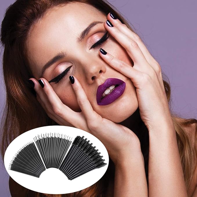 2 Styles Professional Makeup Palette with Spatula and 150 PCS Makeup Brush Kit, SourceTon Cosmetic Palette (5.9”x 3.9”) & Makeup Applicators (Mascara Wands, Lipstick Applicators, Fine Eyeliner Brush)-VivaGrace Women