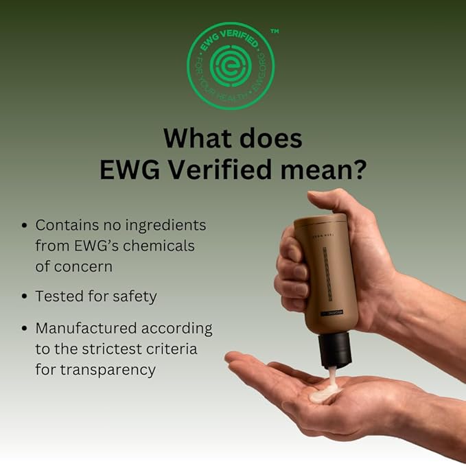 Body Lotion for Men – EWG Verified, Ultra Hydrating, Non-Toxic, Fast-Absorbing, Fragrance-Free, Unscented, Paraben-Free, Sulfate-Free, Daily body lotion for Dry Skin & Sensitive Skin, 12oz-VivaGrace Women