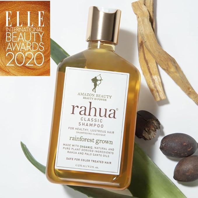 Rahua Classic Hair Shampoo, 9.3 Fl Oz, Naturally Infused, Plant Powered Ingredients, Sulfate Free, Woodsy & Earthy, with Palo Santo Oil for Scalp Care & Silky Hair, Vegan-VivaGrace Women