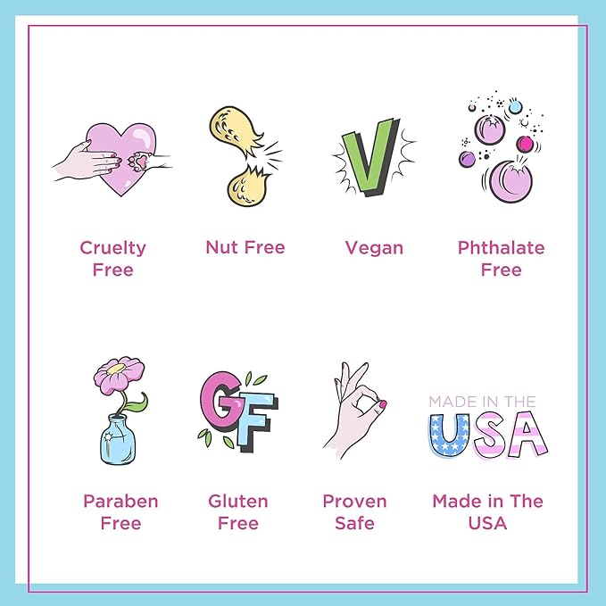 Petite 'n Pretty "Amazon Exclusive" Glow Basics Natural Makeup Starter Gift Set for Kids, Tweens & Teens for Eyes, Cheeks & Lips- Clean, Non Toxic-VivaGrace Women