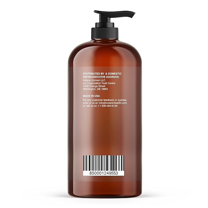Botanic Hearth Argan Shampoo, Hydrating & Volumizing, Sulfate & Paraben Free, All Hair Types & Color Treated Hair, Men and Women 16 fl oz-VivaGrace Women