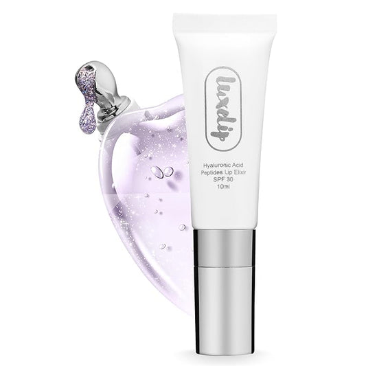 Tinted Lip Balm Elixir for OIder Women, Hydrating Vegan Lip Care with Sheer Color & Moisturizing Glow – Non-Sticky Nourishing Lip Treatment for Soft, Smooth Lips (Pearl Essence 10ml)-VivaGrace Women