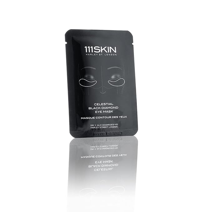 111SKIN Black Diamond Eye Edit| Gift Set of Celestial Black Diamond Eye Cream, Eye Masks and Contour Gel | Tighten & Lift Eye Area | Botox Alternative-VivaGrace Women
