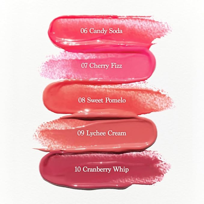 Dasique Melting Candy Balm (#07 Cherry Fizz) | Glossy Balm | Moisturizing | For dry Lips | Vegan-VivaGrace Women