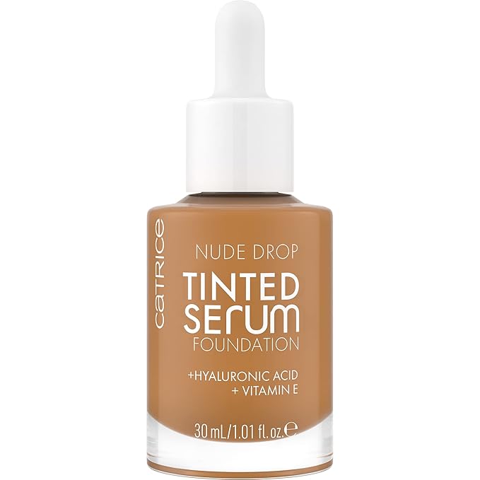 Catrice | Nude Drop Tinted Serum Foundation | Lightweight, Hydrating, Buildable Coverage | Enriched with Hyaluronic Acid & Vitamin E | Vegan & Cruelty Free (080W)-VivaGrace Women