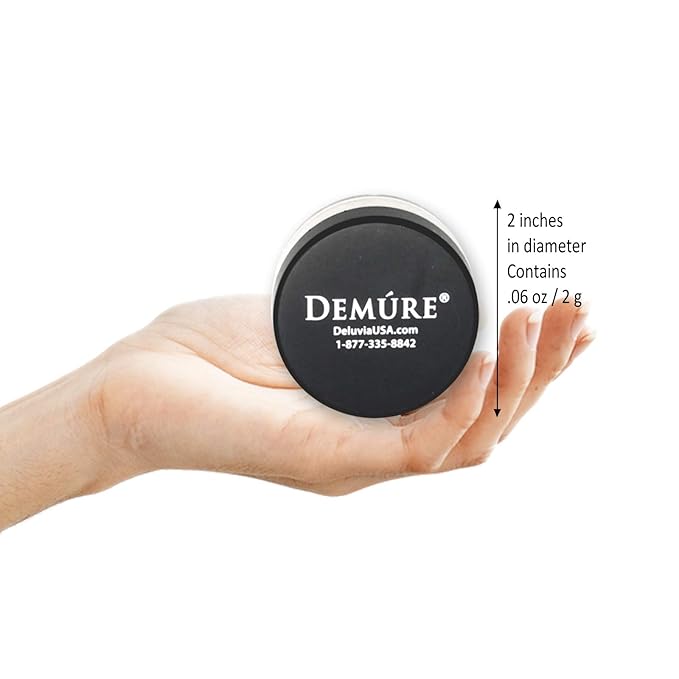 Demure's Bloom Natural Blush Powder - Loose, Professional, Cruelty Free