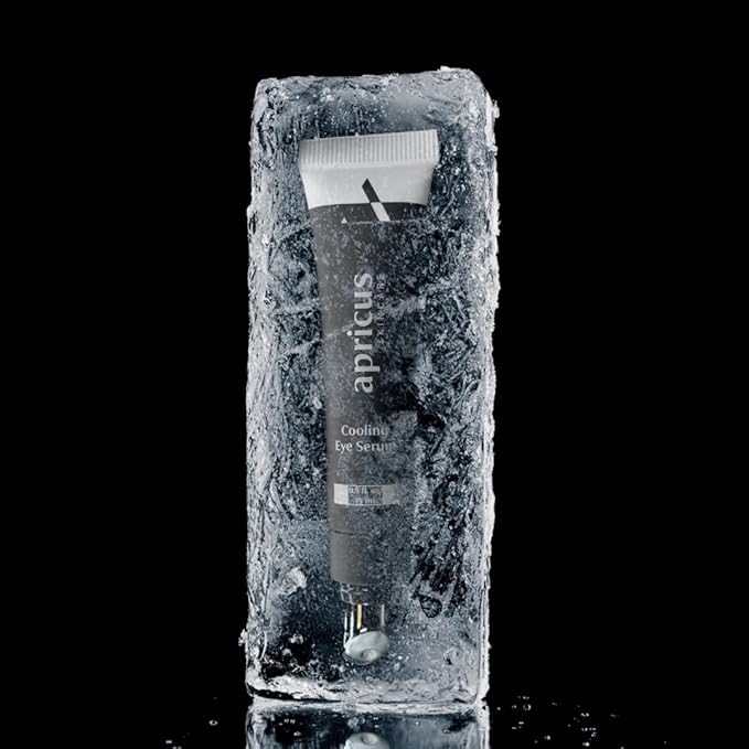 Apricus Eye Serum, Caffeine Peptide Formula, Lightweight Serum for Dark Circles, Puffiness and Fine Lines-VivaGrace Women