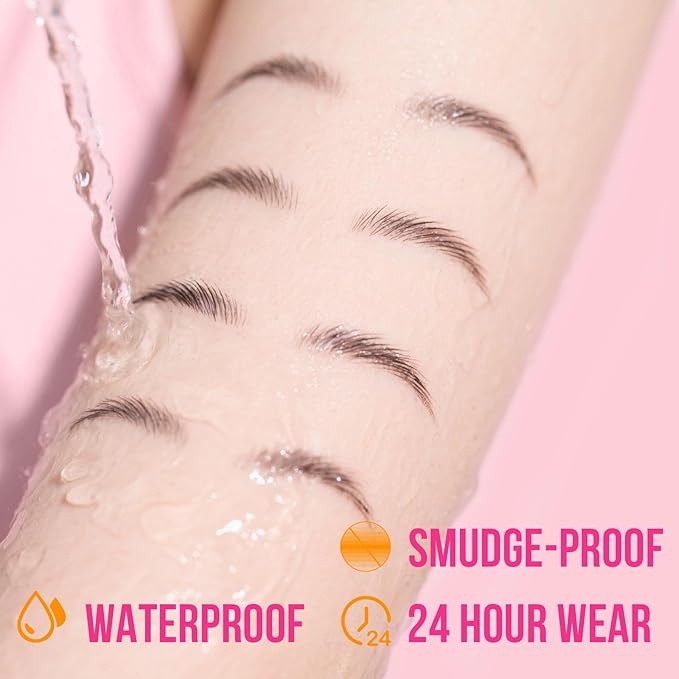 iMethod Curved Eyebrow Pen and Brow Gel Clear - Eyebrow Pencils for Women with Natural Hair Like Strokes, Eyebrow Makeup for All-Day Defined, Waterproof, Smudge-proof, Blonde-VivaGrace Women