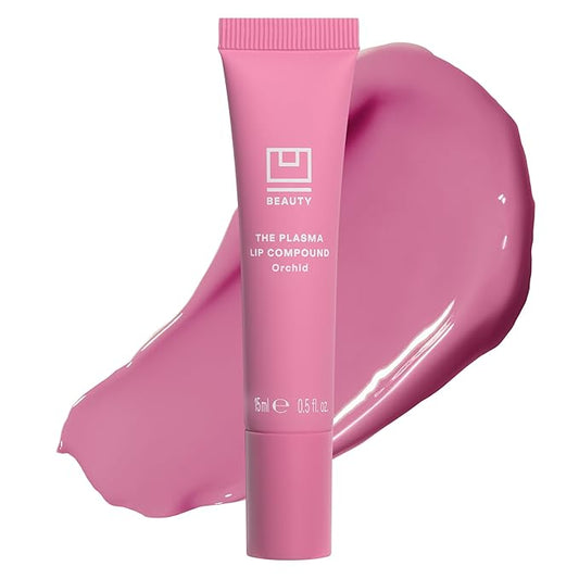 U Beauty The PLASMA Tinted Lip Compound - Anti-Aging & Anti-Wrinkle Lip Gloss, Hyaluronic Acid, Shea Butter & Peptides for Hydration & Plumping, Orchid - 15 mL-VivaGrace Women