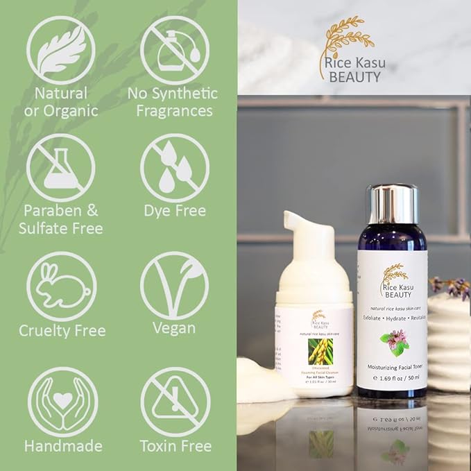 Travel Skin Care Set, Rose Geranium, 2.71 Fluid Ounce-VivaGrace Women