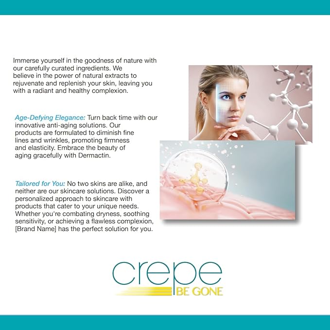 Crepe Be Gone Body Souffle Classic - Large 12 ounce - Ultra Hydrating Crepe Skin Firming Cream for Neck,Chest, Arms & Legs-VivaGrace Women