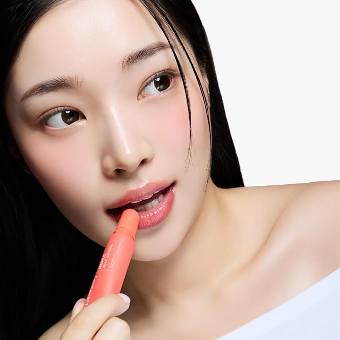 CNP Propolis Jelly Tinted Lipcerin™ - 05 Grapefruit Candy, Hydrating Lip Balm & Gloss with Manuka Honey + Hyaluronic Acid, Korean Skincare, 0.3 fl.oz.-VivaGrace Women