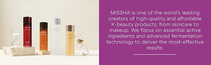 MISSHA Time Revolution Night Repair Face Serum Ampoule (5th Gen) - Overnight Probiotic Skincare for Revitalization and Radiance, 1.69 Fl Oz-VivaGrace Women