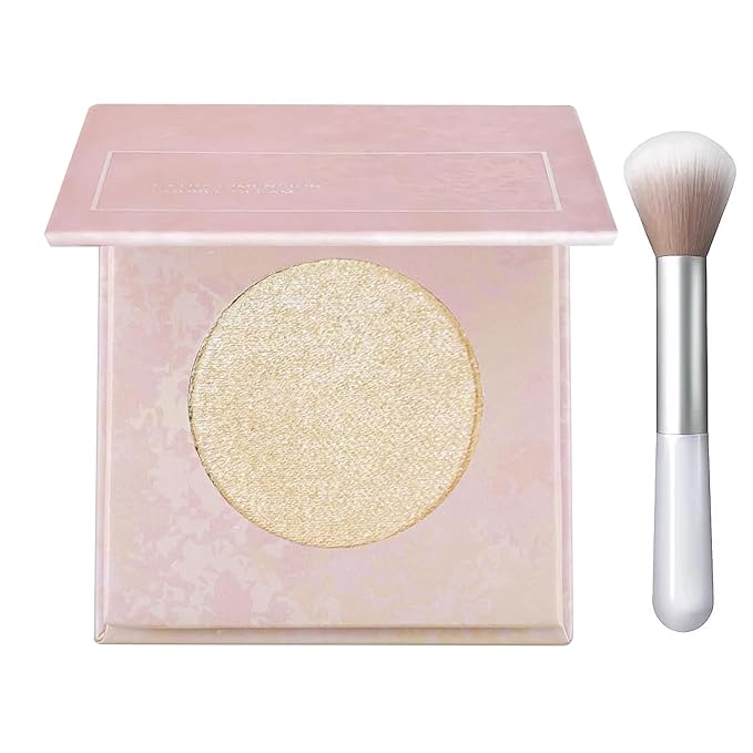 Beige Glittering Face Palette,Stereo for Face Retouching, Eye Shadow Highlighting Shadow Finish Palette, Natural,Low Saturation Makeup Contour Face Palette-VivaGrace Women