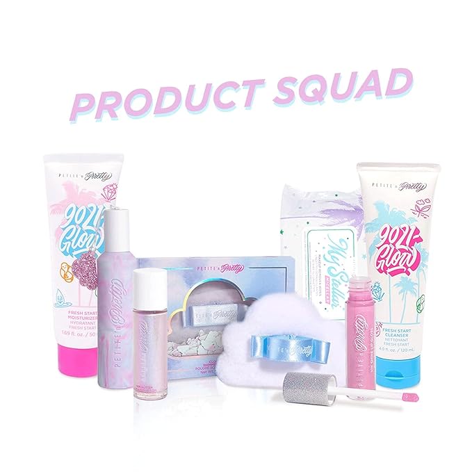 Petite 'n Pretty Full Size Glo$$ Lip Balm Trio Set - Makeup for Kids, Tweens, Teens- Hydrating, Lightweight Lip Gloss, Made in the USA (Shine Bright, Sell Out, Stocks and Bronze)-VivaGrace Women