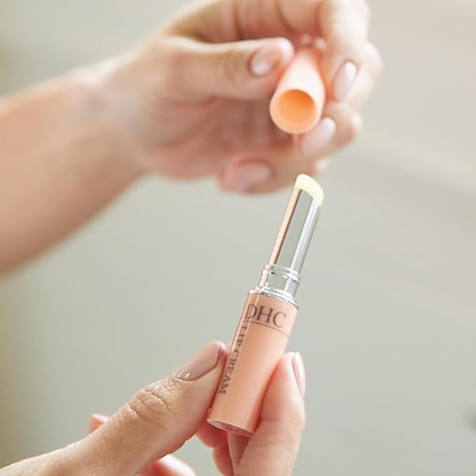 DHC Lip Cream 4 pack, Ultra-Moisturizing Lip Balm, (0.05 oz. Net wt. x 4) (4 pack, 4, Count)-VivaGrace Women