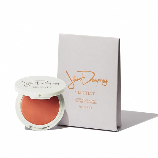 Jillian Dempsey Lid Tint: Satin Cream Eyeshadow I Easy Application for a Natural Shimmer or a Layered Matte Finish I Peach-VivaGrace Women