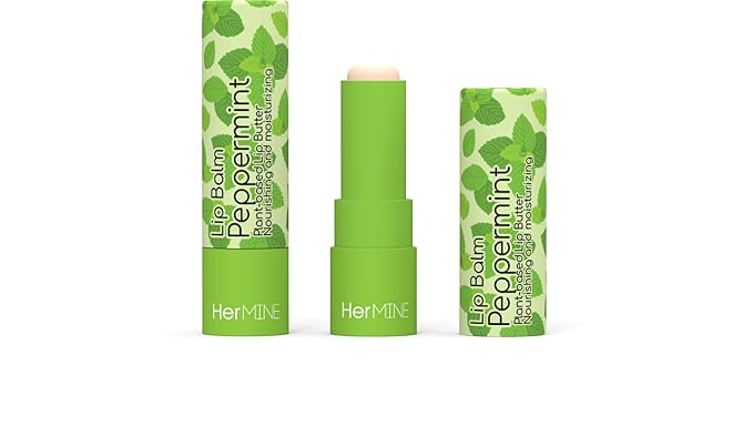 HerMINE Lip Balm Plant-based Lip Butter 3 Pack Nourishing Moisturizing LipBalm LipButter Long Lasting Delicious Flavors Intense Hydration-VivaGrace Women