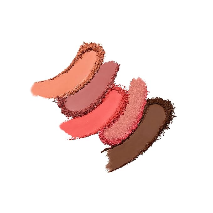 MORPHE 9E Pretty In Peach Artistry Palette - Peach & Brown Makeup Palette with Matte and Shimmer Finishes - Highly Pigmented Eye Makeup with a Blendable & Buildable Formula (0.35 oz)-VivaGrace Women